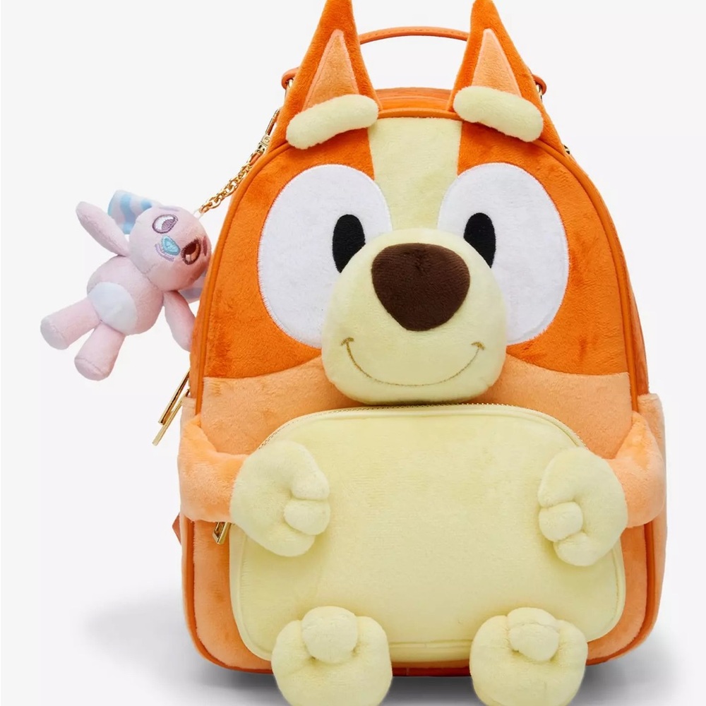 Bluey Bingo Plush Figural Mini Backpack - BoxLunch Exclusive